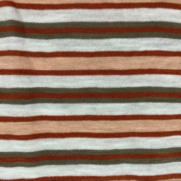 Madewell Whisper Crewneck Tee Cordoba Stripe - Picture 2 of 5